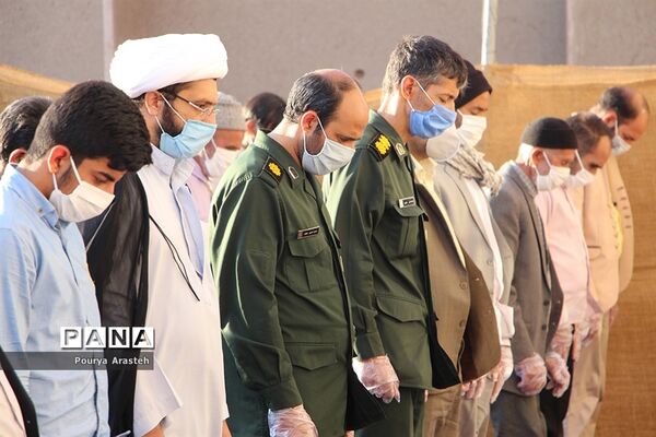 نماز عید سعیدقربان درمسجدجامع شهرستان خوسف استان خراسان جنوبی