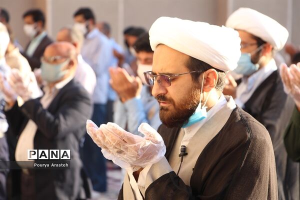 نماز عید سعیدقربان درمسجدجامع شهرستان خوسف استان خراسان جنوبی