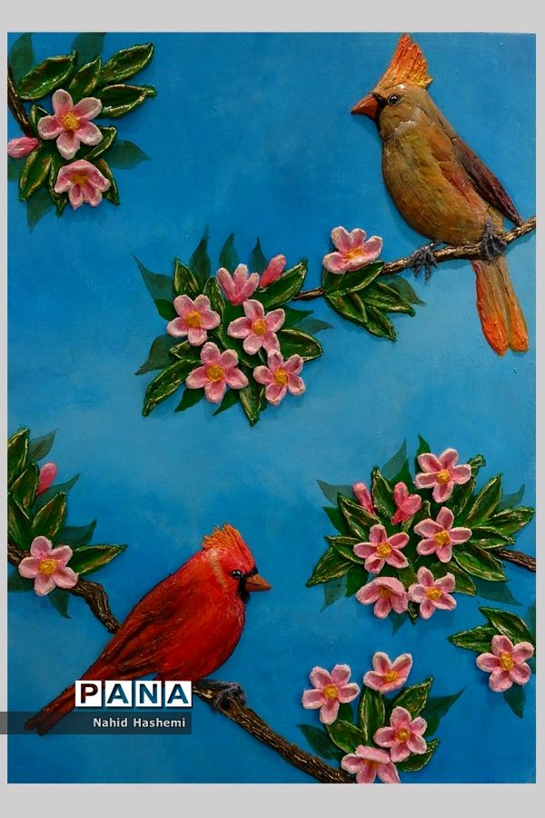 نمایشگاه مجازی برجسته کاری نقاشی