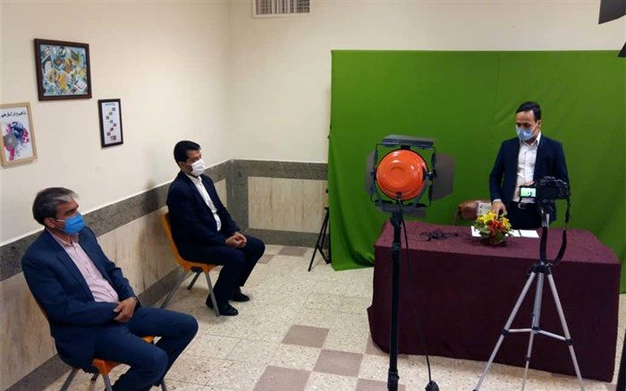 نخستین استودیو ضبط فیلم و محتوای آموزشی در آموزش و پرورش شهرستان فیروزه آغاز به کار کرد