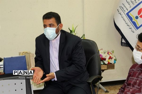 نشست  مدیران مدارس بوشهر با معاون پرورشی و فرهنگی استان بوشهر