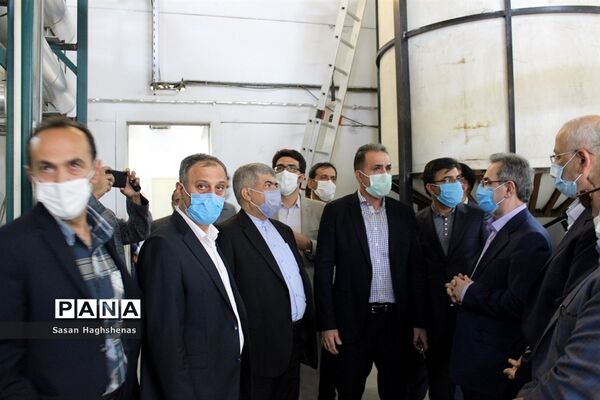 بازدیداستاندار تهران و نمایندگان مجلس شورای اسلامی از مراکز تولیدی و شهرک های  صنعتی اسلامشهر