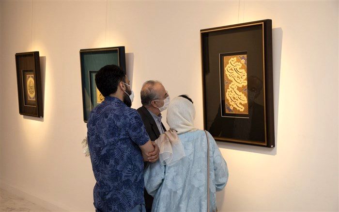 نمایشگاه آثار غلامحسین امیرخانی افتتاح شد