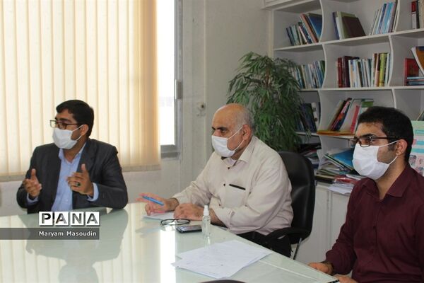 جلسه روسای ادارات داخلی معاونت پرورشی و فرهنگی استان بوشهر