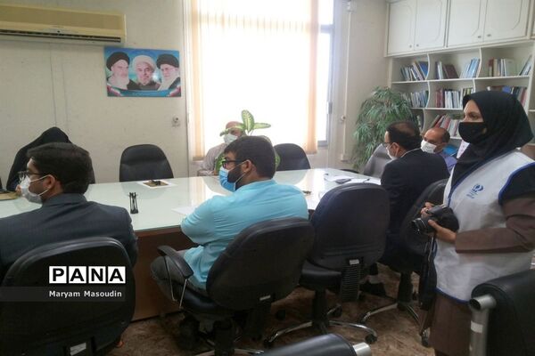 نشست هم‌اندیشی برنامه‌های غدیر اداره‌کل آموزش و پرورش استان بوشهر