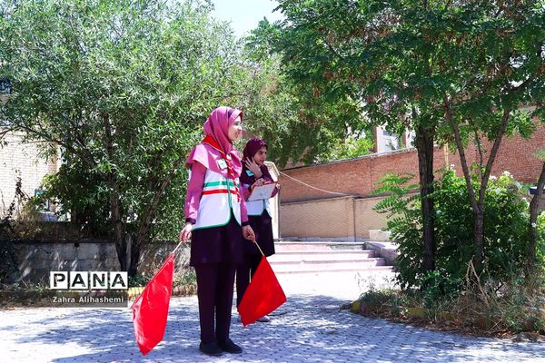 تولید محتوای سازمان دانش‌آموزی شهر تهران در منطقه 5