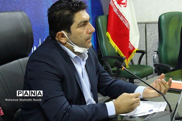 نشست ویدیو کنفراس مسئولان مناطق و نواحی سازمان دانش‌آموزی خوزستان