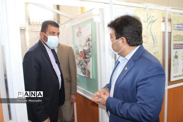 بازدید معاون پرورشی استان بوشهر از سازمان دانش آموزی  و خبرگزاری پانا  استان