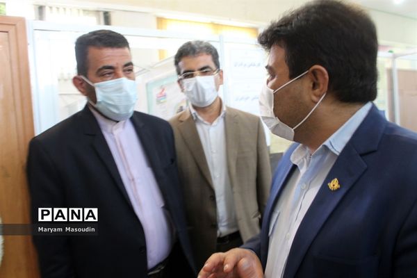 بازدید معاون پرورشی استان بوشهر از سازمان دانش آموزی  و خبرگزاری پانا  استان