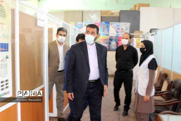 بازدید معاون پرورشی استان بوشهر از سازمان دانش آموزی  و خبرگزاری پانا  استان