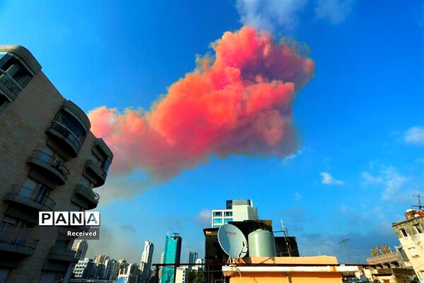 شوک  انفجار در بیروت