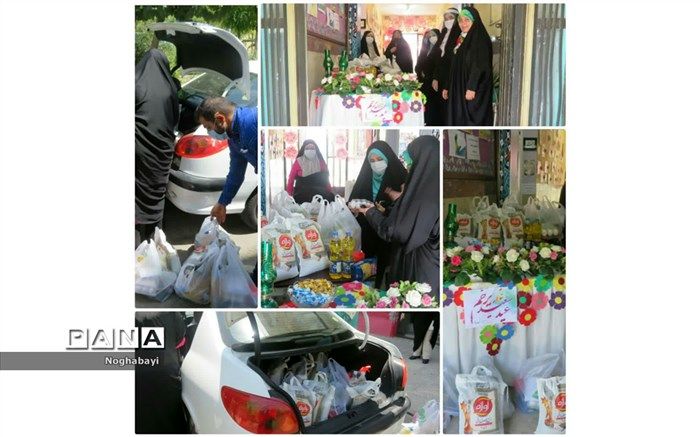 توزیع بسته های معیشتی غدیر همدلی به همت کانون فرهنگی تربیتی  اندیشه منطقه ۸