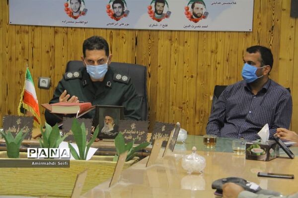 نشست خبری فرمانده سپاه محمودآباد