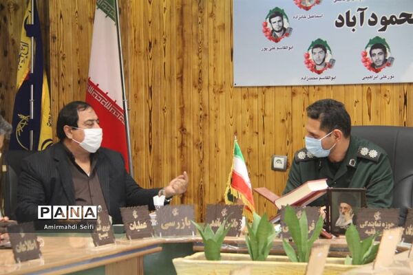 نشست خبری فرمانده سپاه محمودآباد