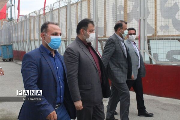بازدید مدیرکل ورزش و جوانان مازندران از ورزشگاه شهید وطنی قائم‌شهر