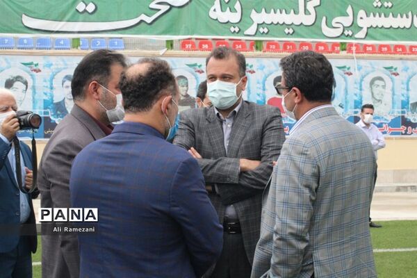 بازدید مدیرکل ورزش و جوانان مازندران از ورزشگاه شهید وطنی قائم‌شهر