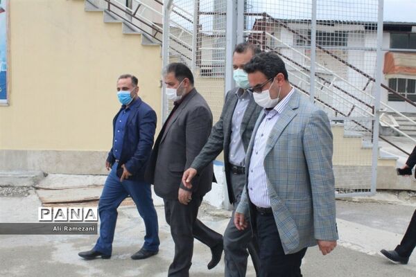 بازدید مدیرکل ورزش و جوانان مازندران از ورزشگاه شهید وطنی قائم‌شهر