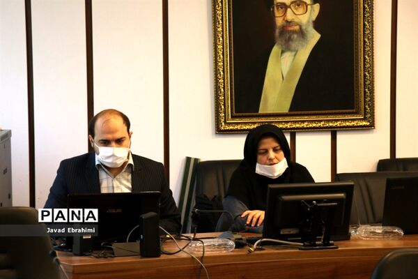 مراسم ویدیو کنفرانس تجلیل از خبرنگاران پانای خراسان رضوی