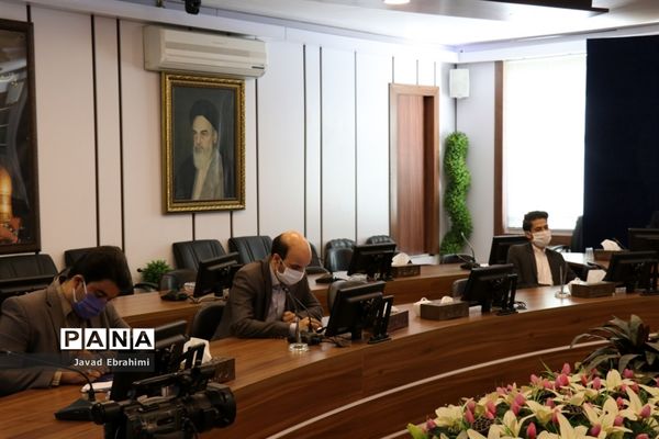 مراسم ویدیو کنفرانس تجلیل از خبرنگاران پانای خراسان رضوی
