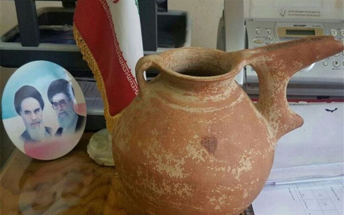 کوزه ۴۹۰۰ ساله در پایتخت کشف شد