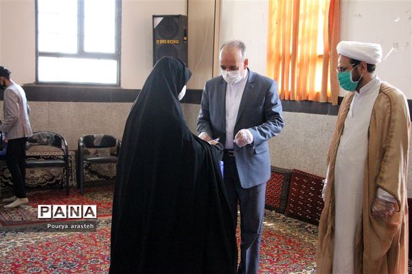 ششمین نماز جمعه شهرستان خوسف با رعایت پروتکل‌های بهداشتی