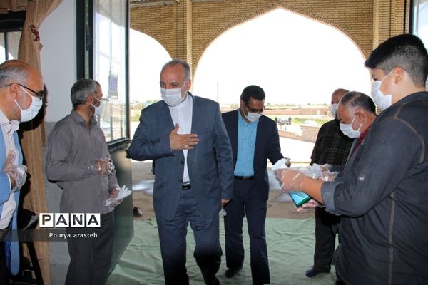 ششمین نماز جمعه شهرستان خوسف با رعایت پروتکل‌های بهداشتی