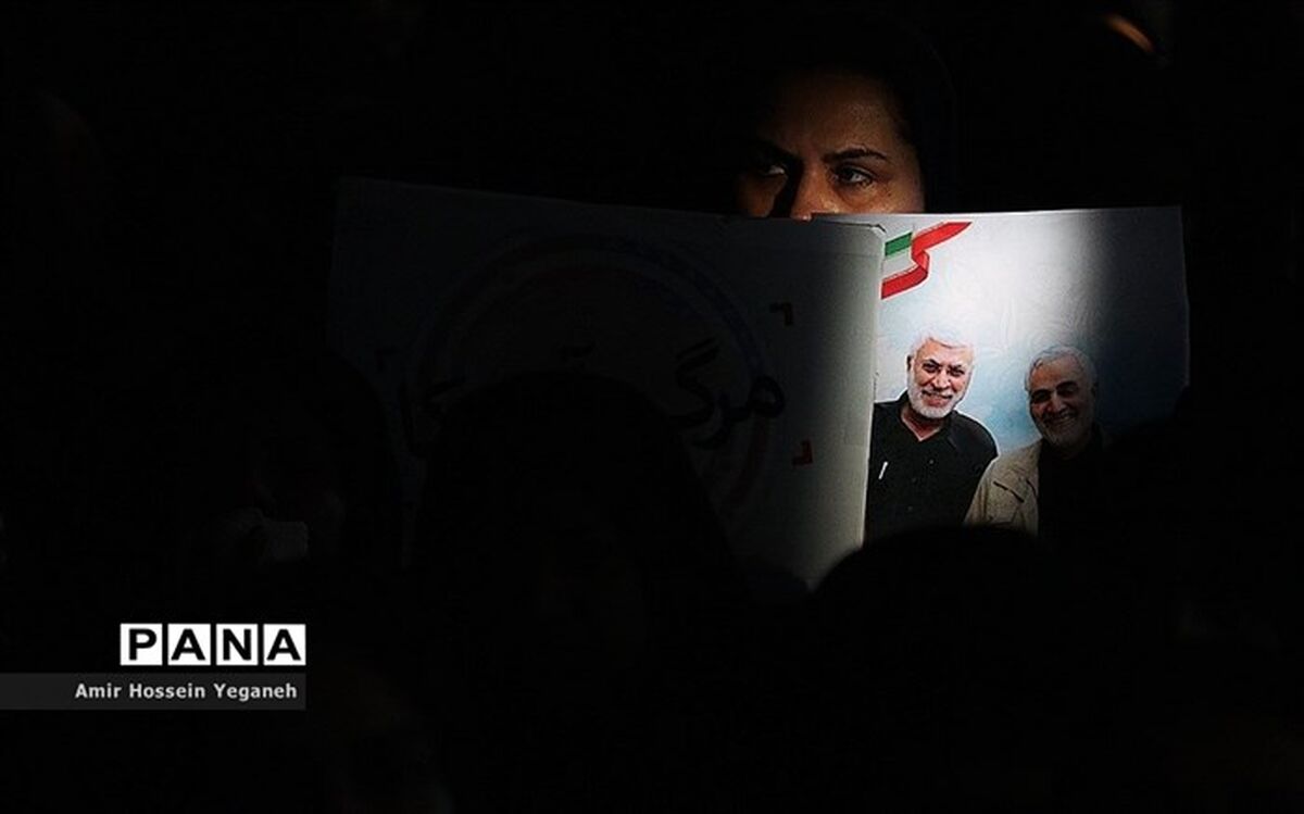 دلنوشته‌ یک دانش‌آموز درباره «حاج قاسم»: ما تا آخر پای اعتقاداتمان، باورهایمان و حتی قهرمانان‌مان ایستاده‌ایم
