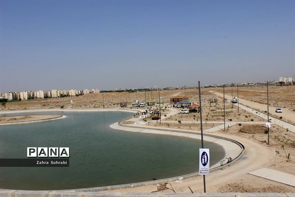 اجرای پروژه پارک شش و نیم هکتاری شهرستان اسلامشهر