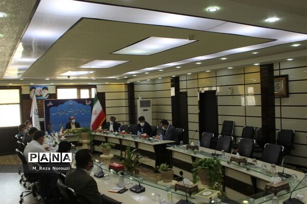 جلسه ستاد امتحانات نهایی شهریور ماه 99 آموزش و پرورش استان بوشهر
