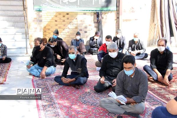 مراسم عزاداری  شهادت اما م رضا(ع)در مزار  سلطان ابوالقاسم نصرآباد شهرستان خوسف