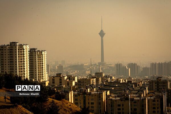 آلودگی هوا در تهران خلوت