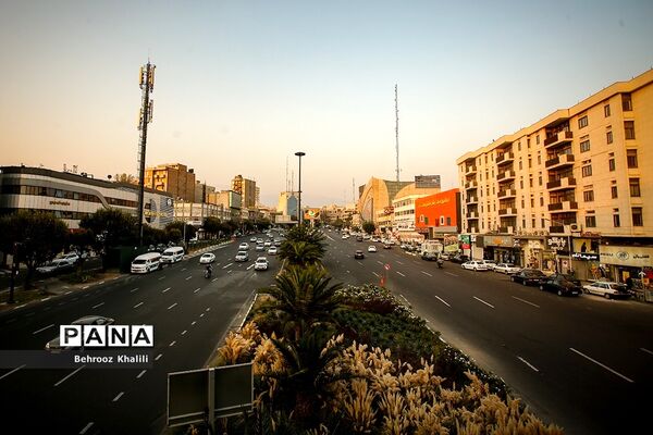 آلودگی هوا در تهران خلوت