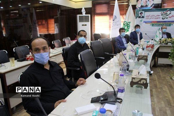 آیین اختتامیه نهمین دوره مجلس دانش آموزی کشور در بوشهر