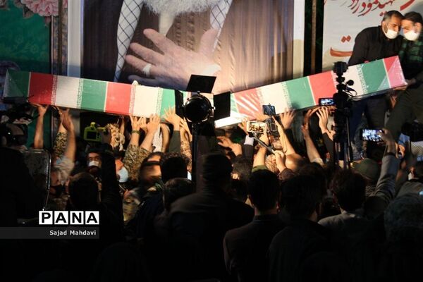 وداع با 5 شهید مدافع حرم مازندران