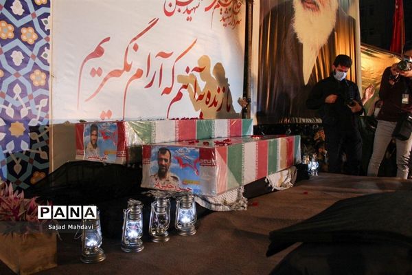 وداع با 5 شهید مدافع حرم مازندران