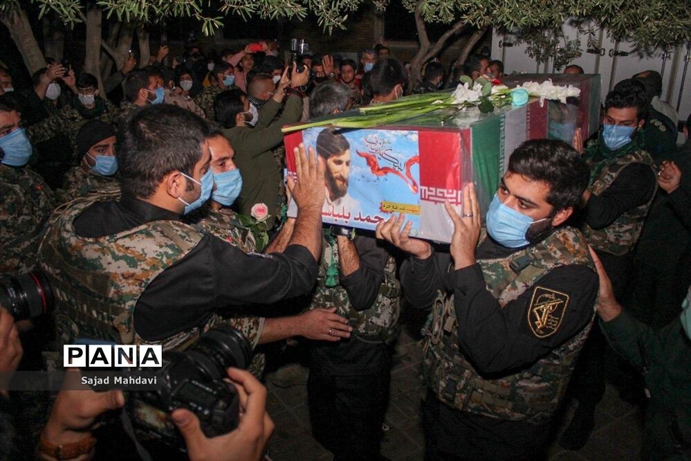 وداع با 5 شهید مدافع حرم مازندران