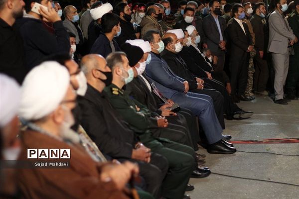 وداع با 5 شهید مدافع حرم مازندران