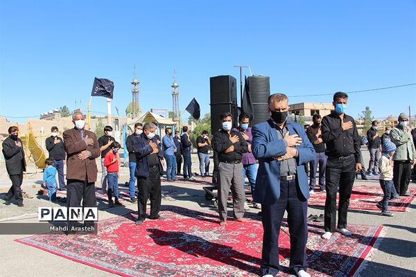 مراسم عزاداری رحلت حضرت رسول اکرم (ص)و شهادت امام حسن مجتبی (ع) و امام رضا (ع) در محله جومیان