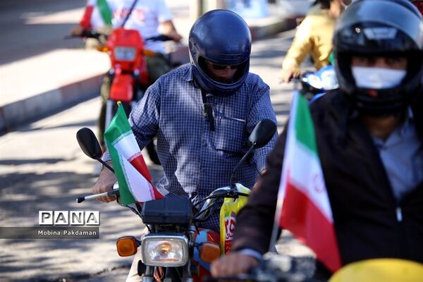 رالی موتورسواران قانونمند مازندران