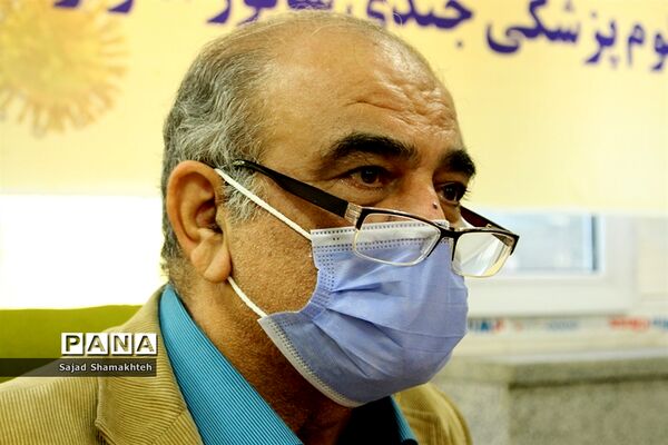 نشست خبری معاون بهداشت دانشگاه علوم پزشکی  جندی شاپور اهواز