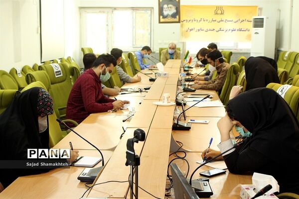 نشست خبری معاون بهداشت دانشگاه علوم پزشکی  جندی شاپور اهواز