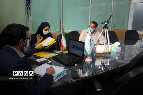 جلسه ویدئو کنفرانس رابطین ارزیابی بسته تحولی سازمان دانش آموزی سراسر کشور با سازمان مرکز