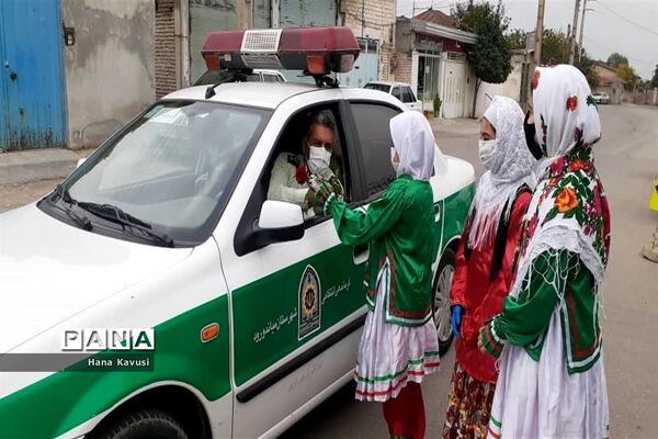 دیدار مدیر آموزش و پرورش میاندورود با فرمانده نیروی انتطامی شهرستان