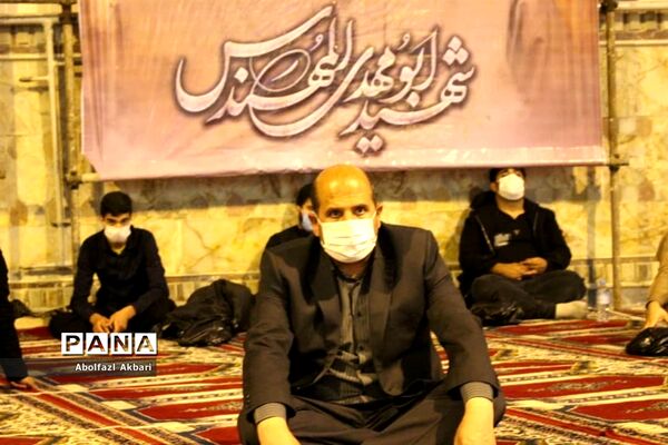 مراسم هفتمین روز تدفین شهید مدافع حرم محمود رادمهر