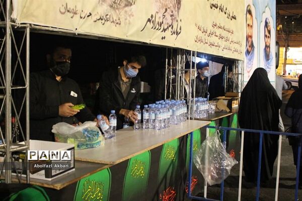 مراسم هفتمین روز تدفین شهید مدافع حرم محمود رادمهر
