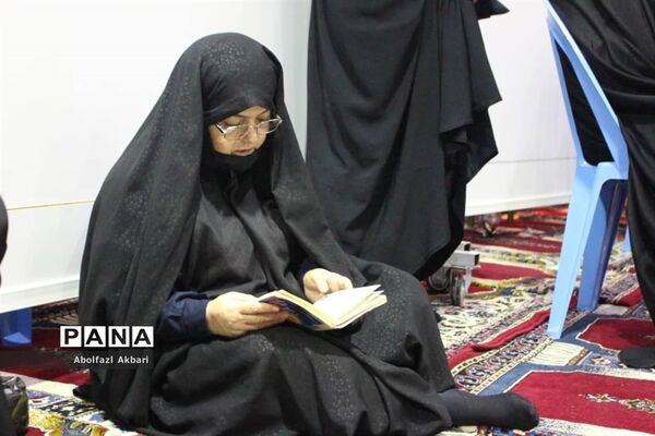 مراسم هفتمین روز تدفین شهید مدافع حرم محمود رادمهر
