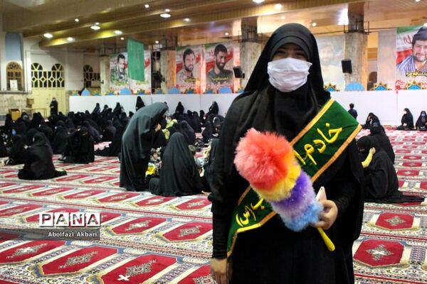 مراسم هفتمین روز تدفین شهید مدافع حرم محمود رادمهر