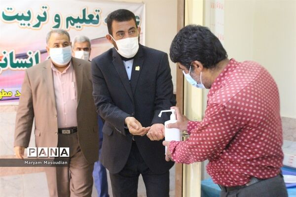 انتخابات شورای دانش آموزی دبیرستان شهید مطهری شاهد پسران بوشهر