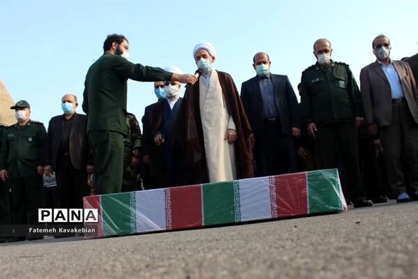 تشییع و خاکسپاری شهید راستگو در ساری