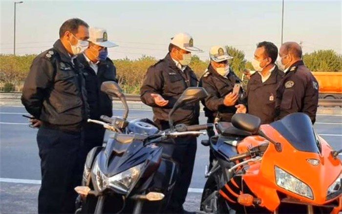 توقیف ۴ موتورسنگین لایی‌کش در بزرگراه‌های پایتخت